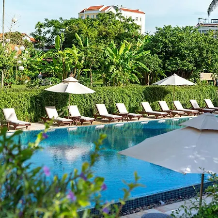 Rivertown Hoi An Resort & Spa Exterior photo The pool at the hotel